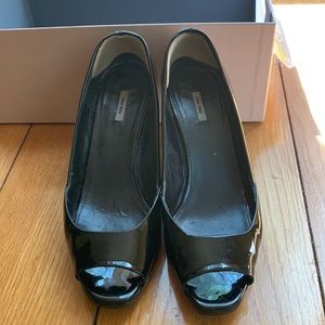 Beautiful patent black